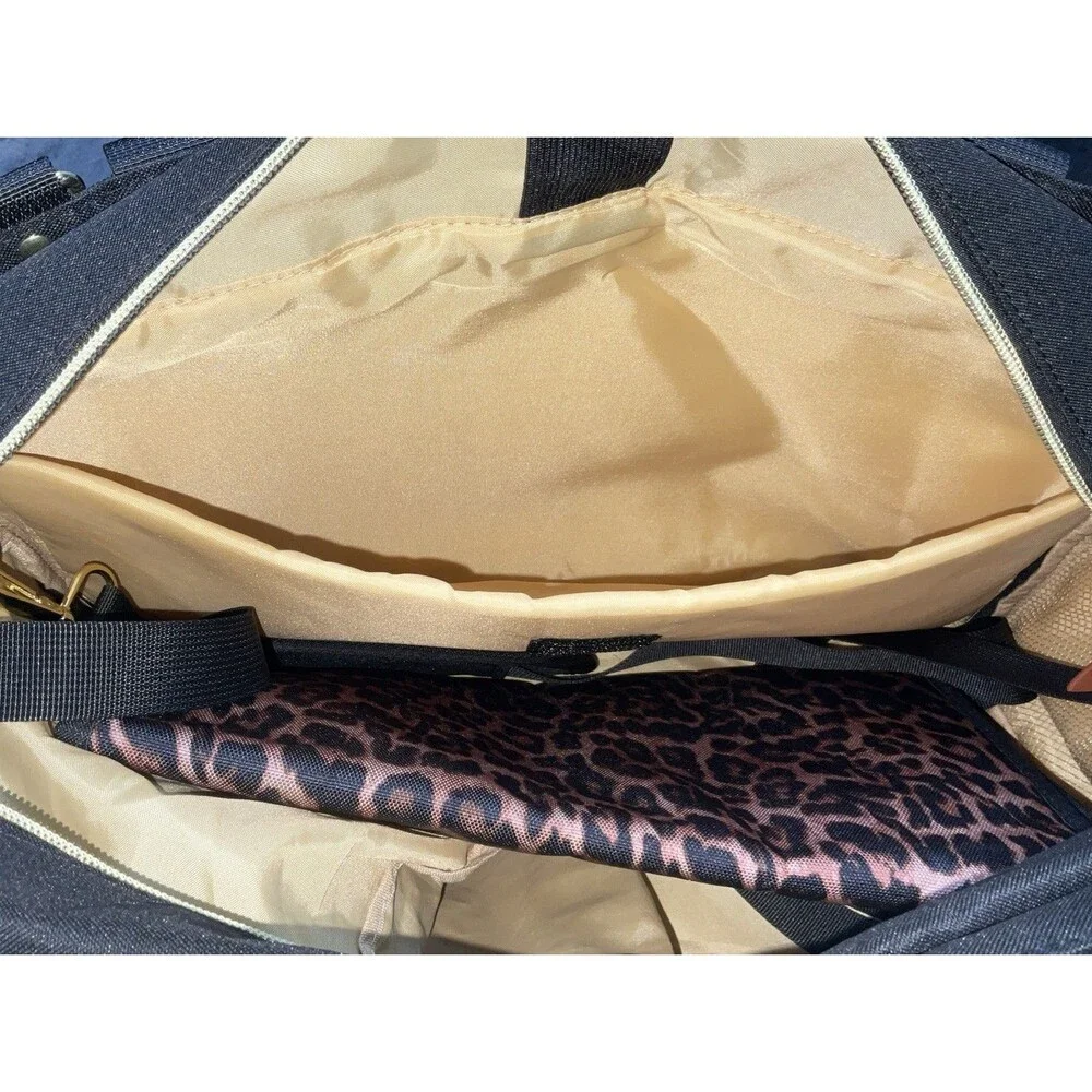 Lovevook Diaper Bag Travel Diaper Tote With Changing Pad For Travel Black